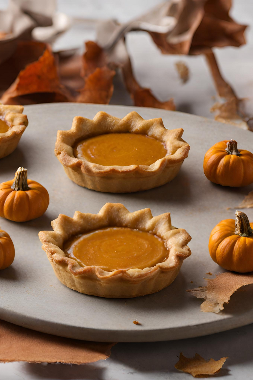 Pumpkin Pie Tartlets