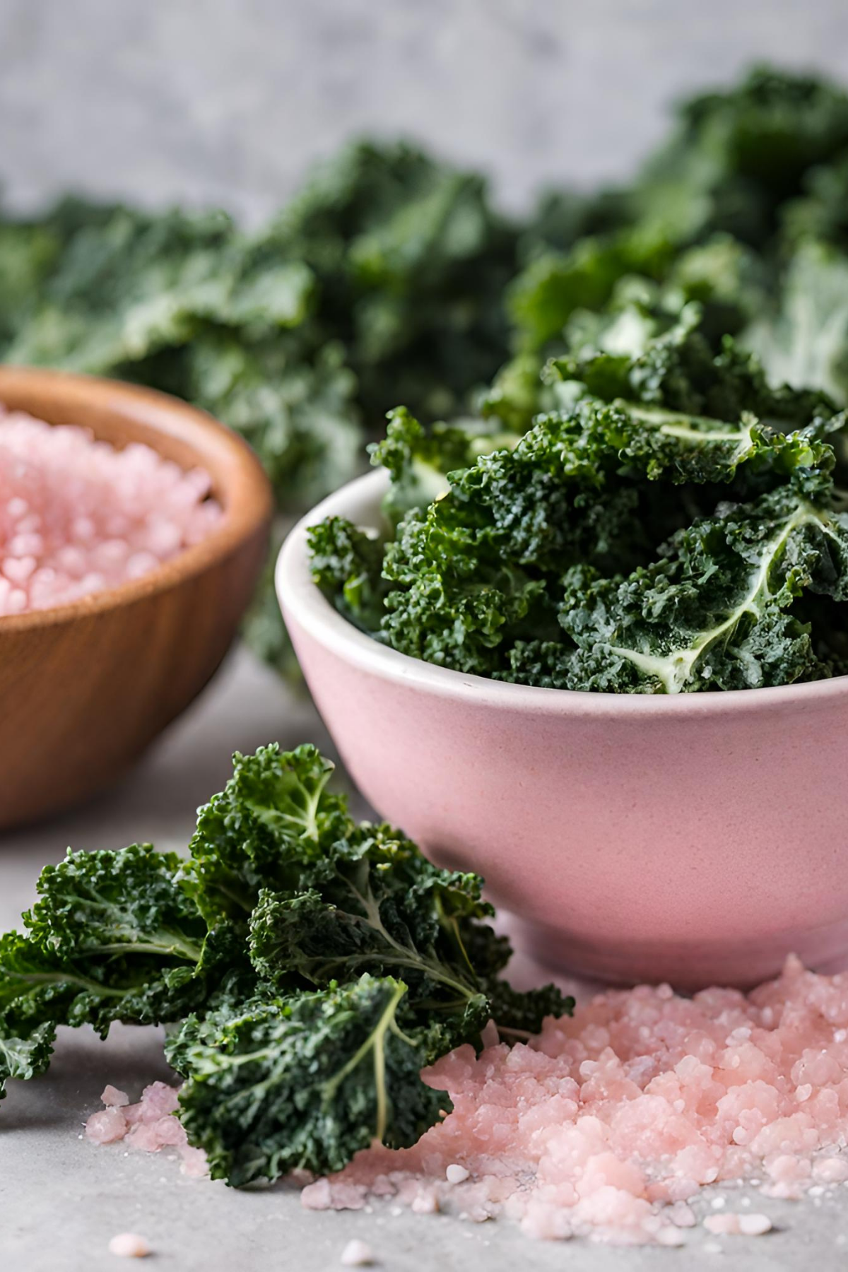 Salt and Vinegar Kale Chips