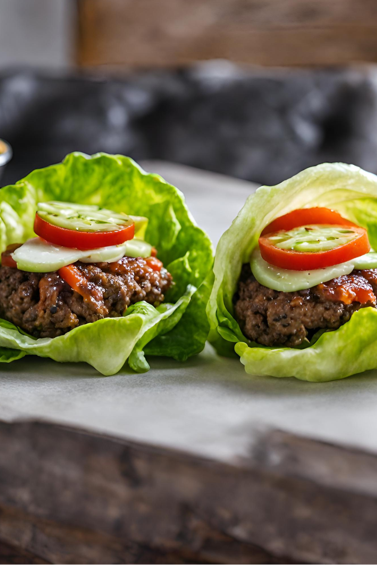 Hamburger Lettuce Wrap