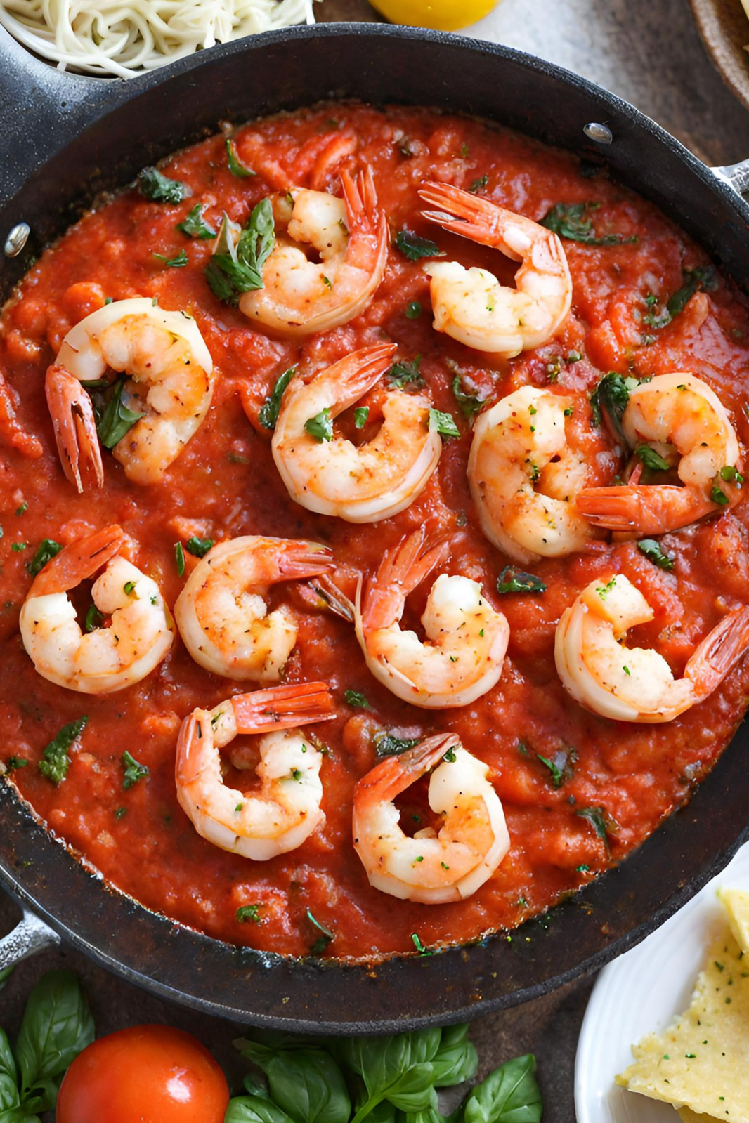 One Pan Shrimp Marinara