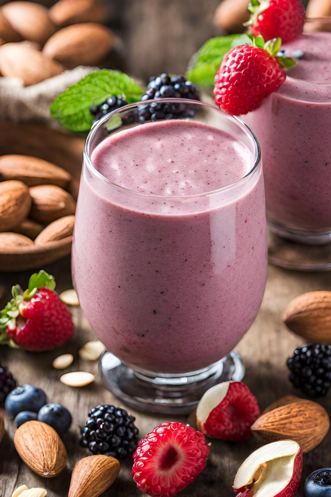 Almond Berry Smoothie