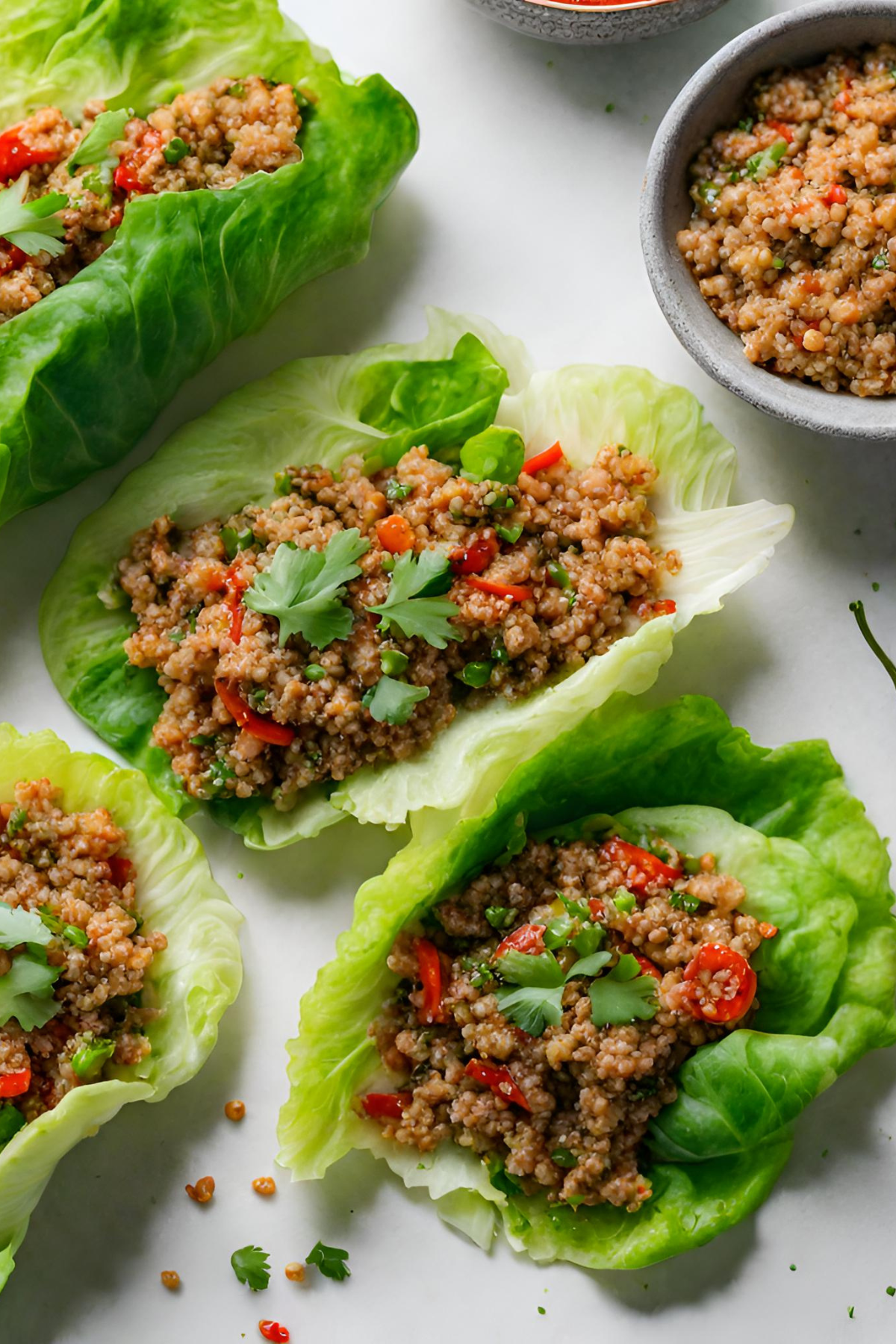 Easy Spicy Quinoa Wrap