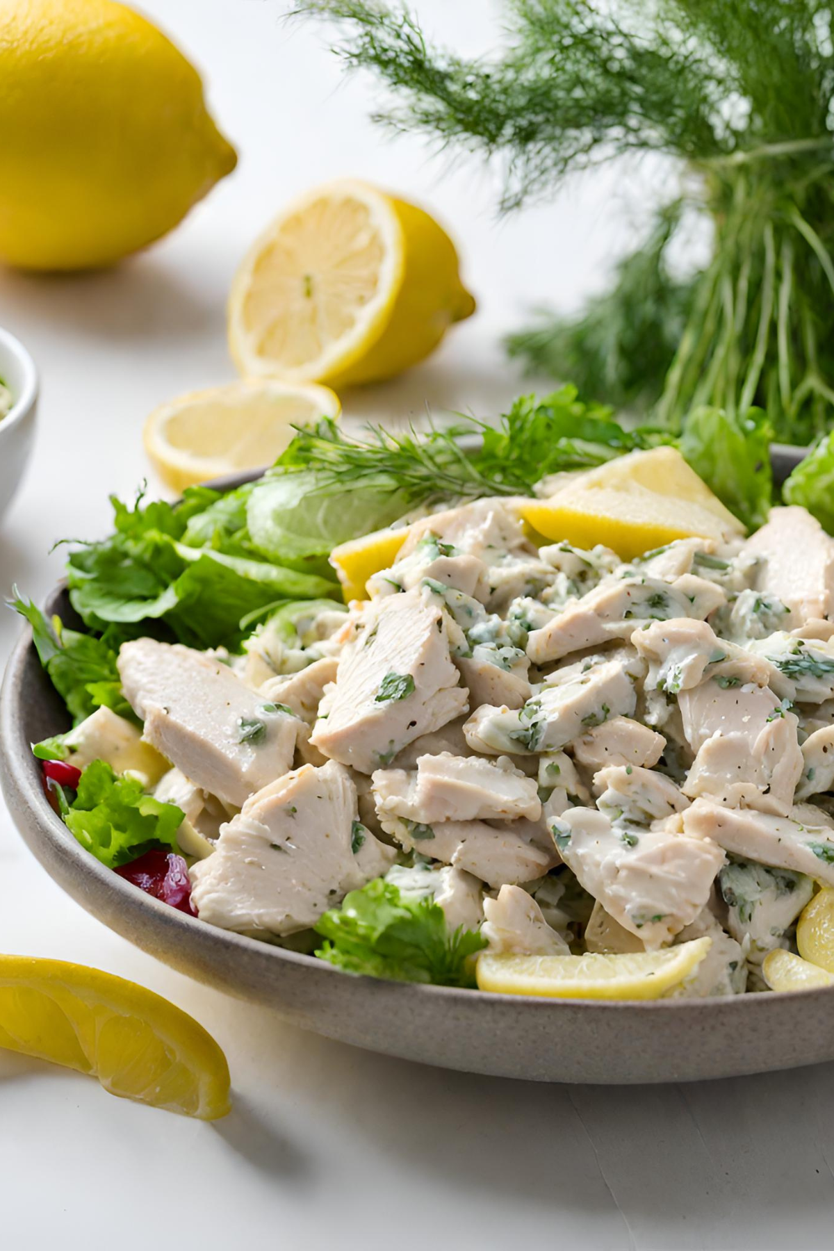 Lemon Dill Chicken Salad