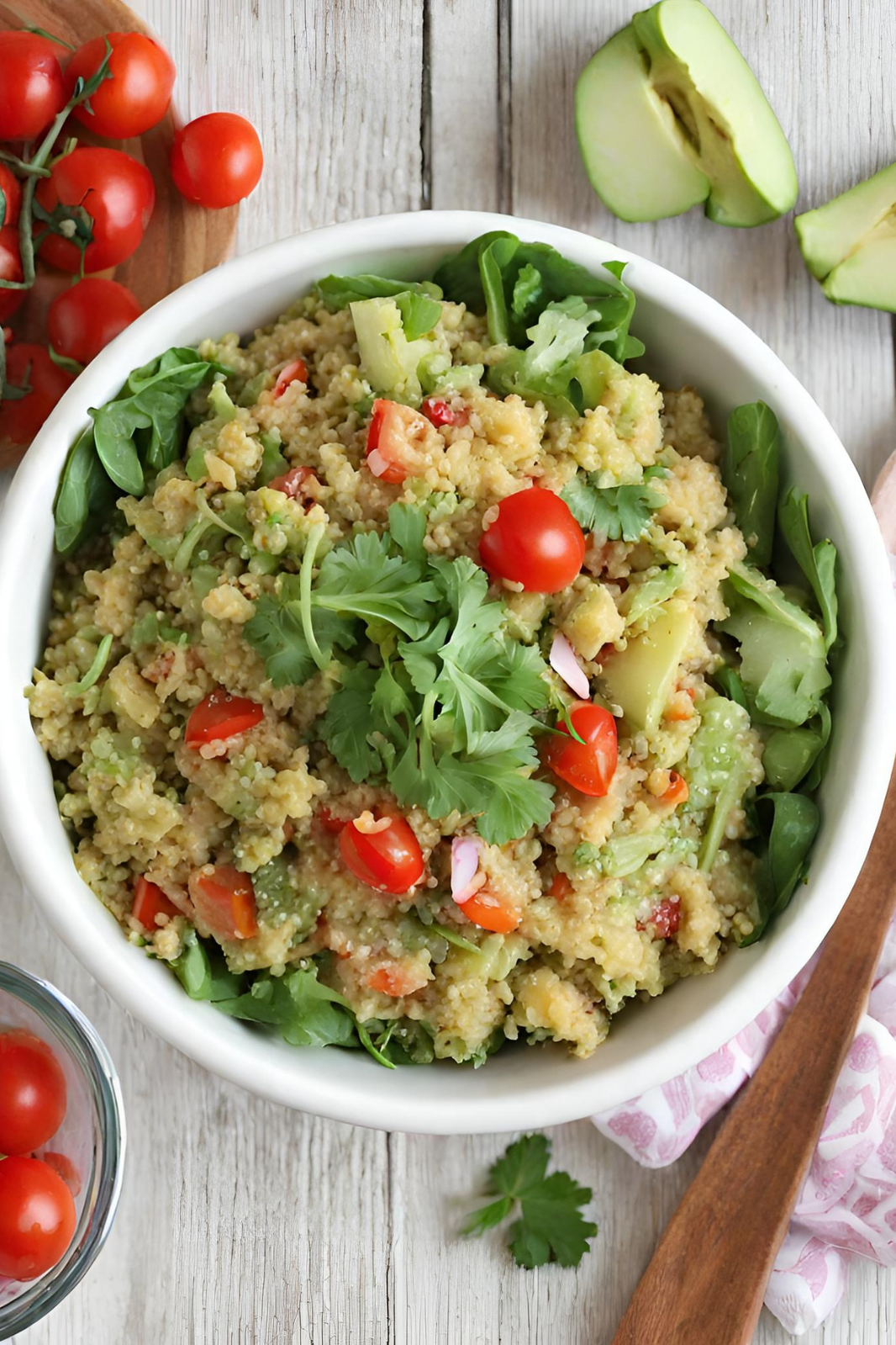 Creamy Curry Quinoa Salad