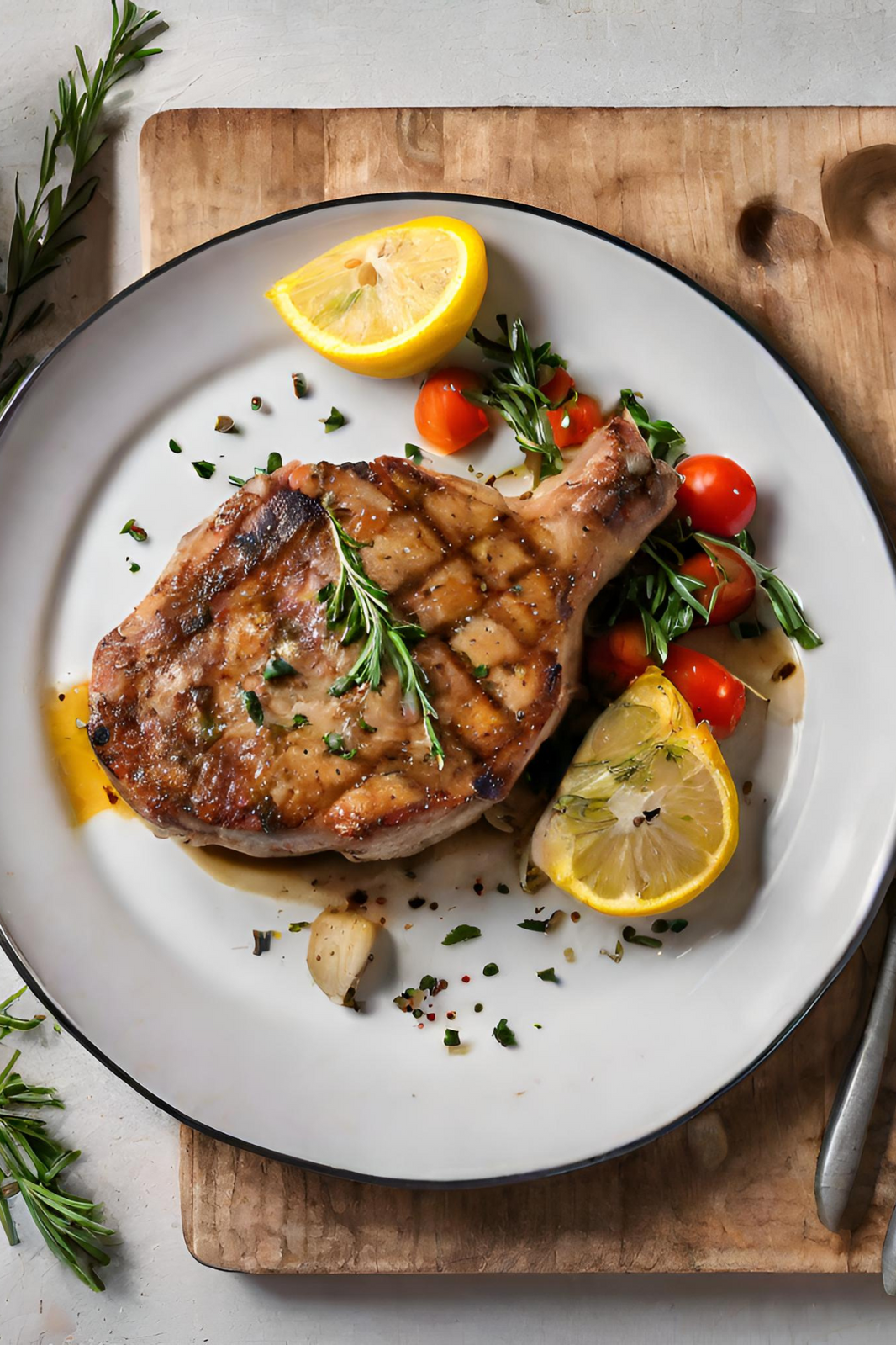 Mediterranean Pork Chops