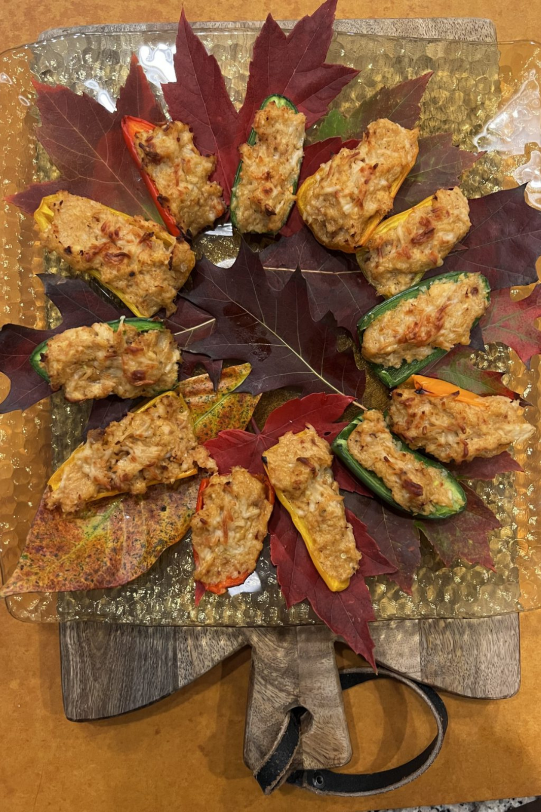 Holiday Pepper Poppers