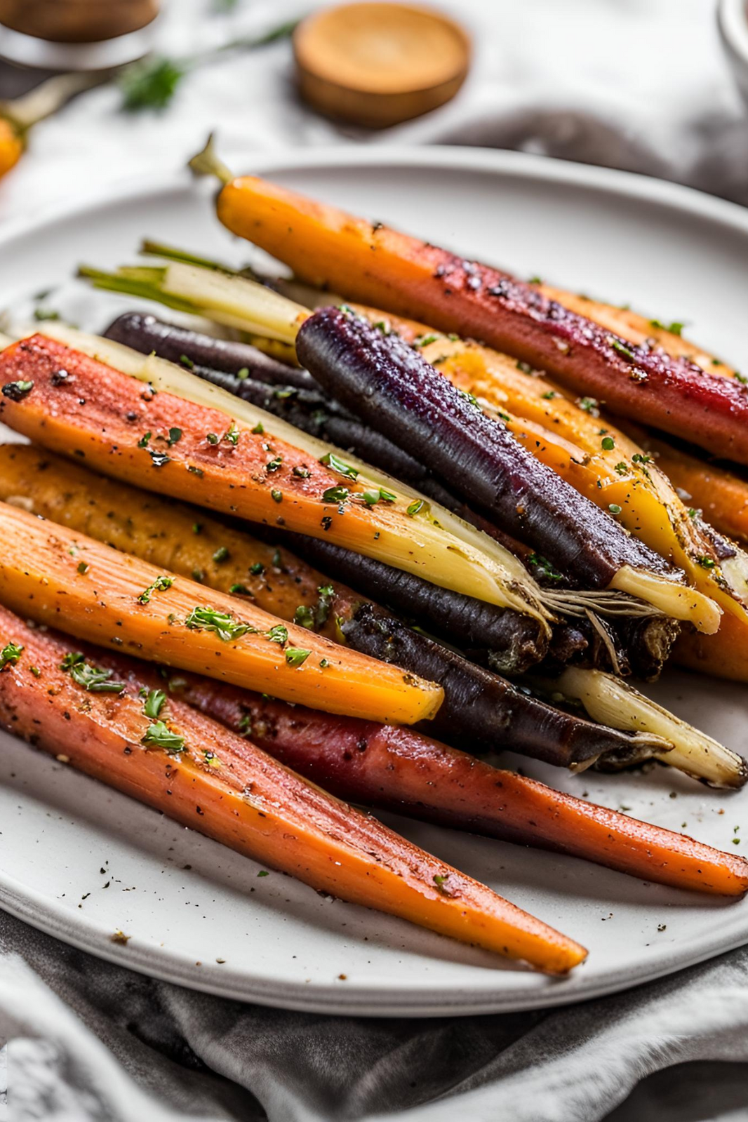 Roasted Rainbow Carrots