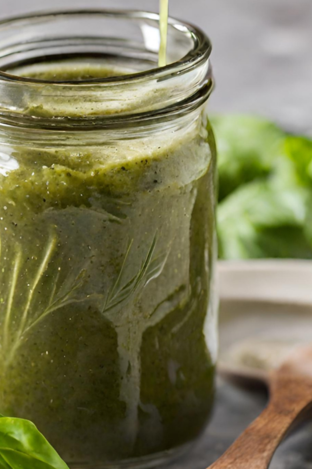 Basil Vinegar Dressing