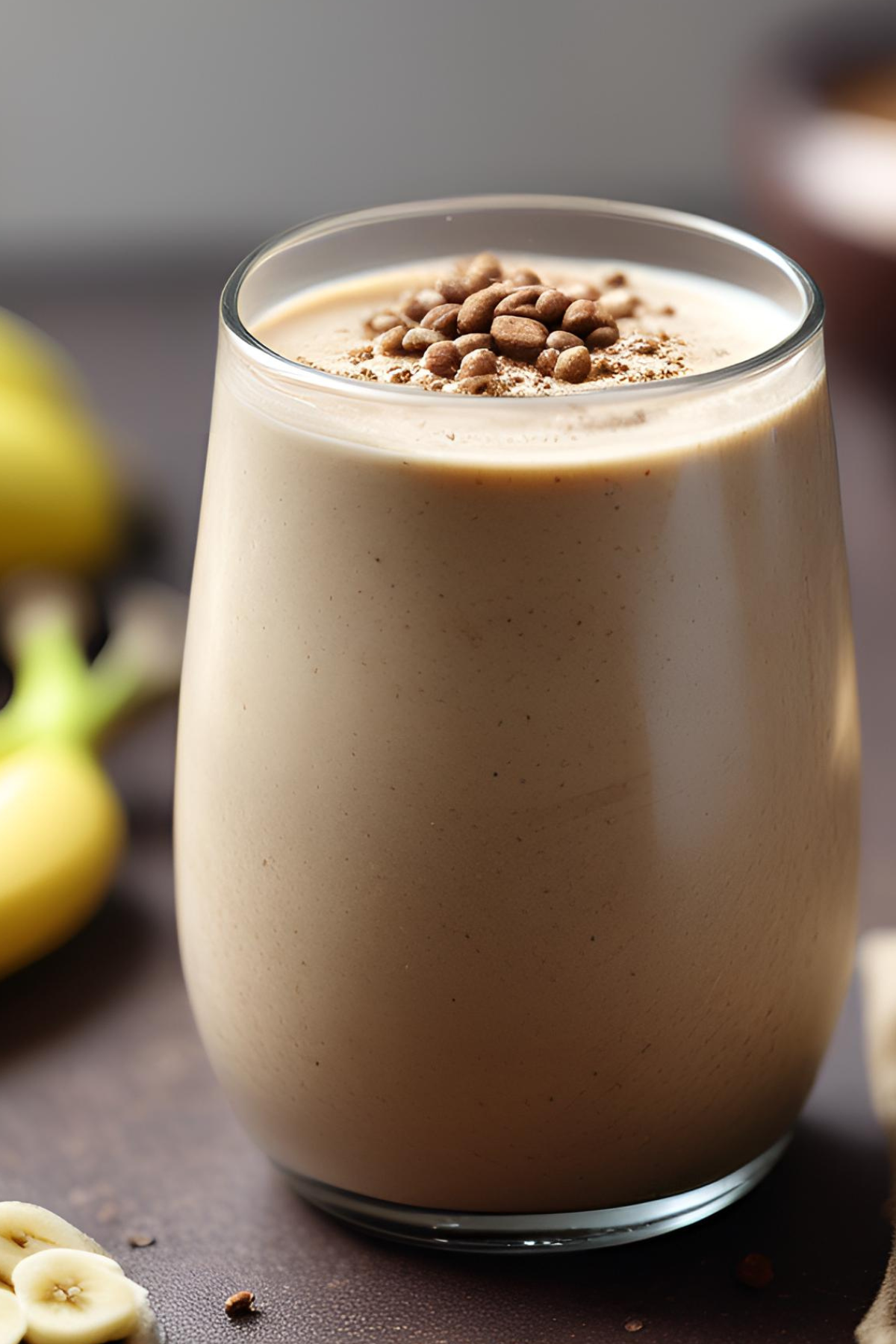 Banana Tahini Coffee Smoothie