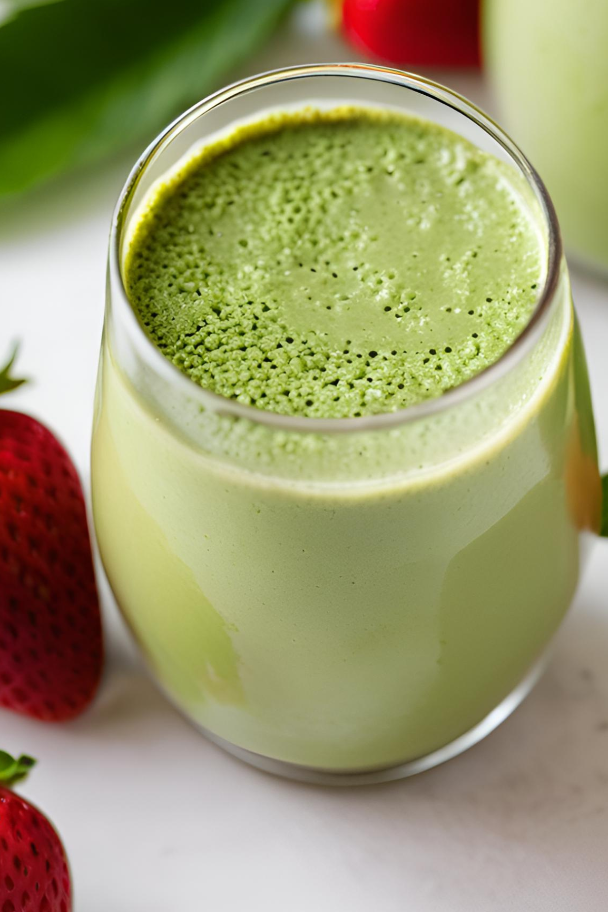 Strawberry Matcha Smoothie