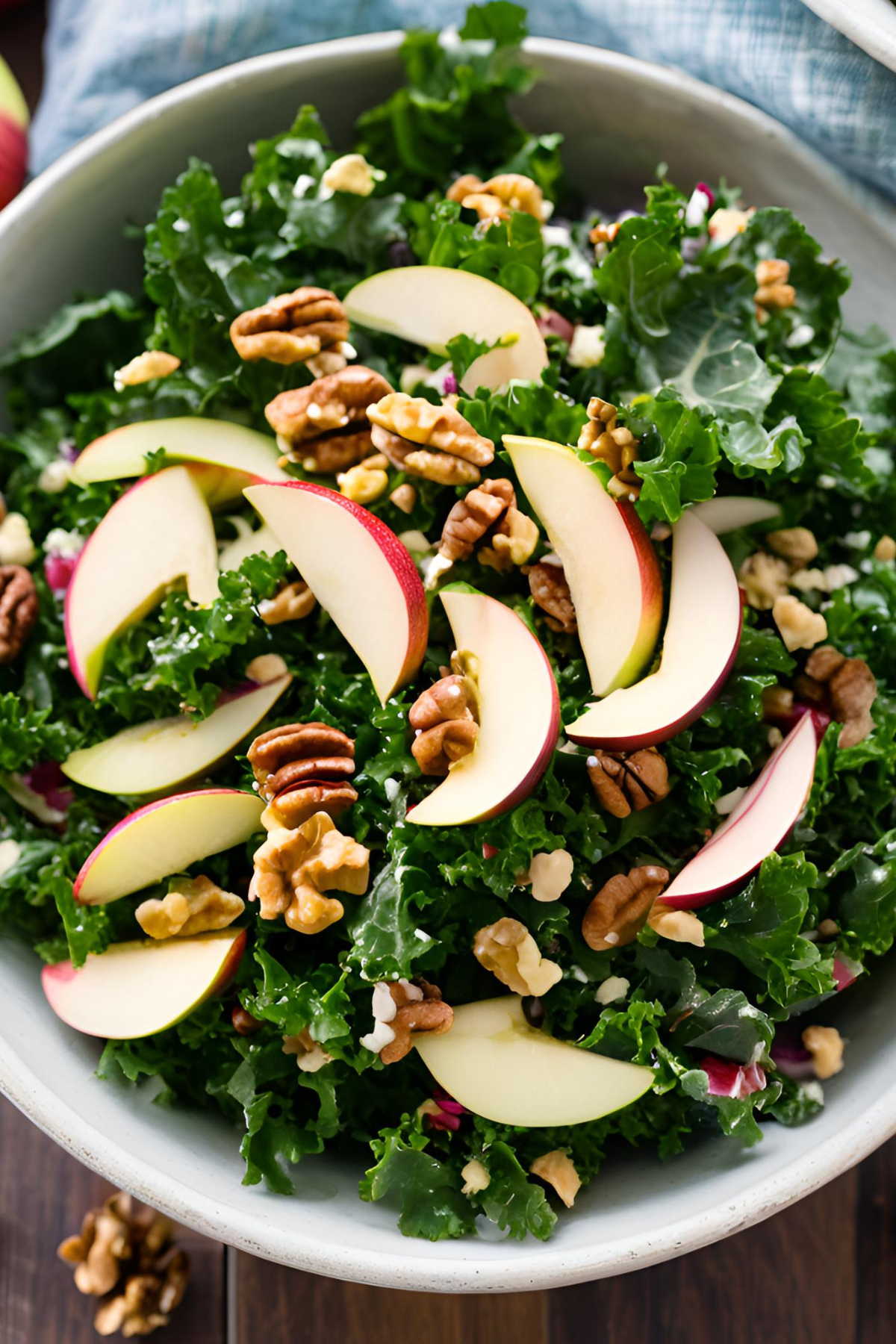 Apple and Walnut Salad with Dijon Vinaigrette