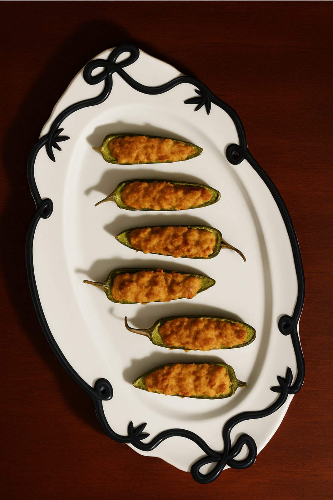 Holiday Pepper Poppers