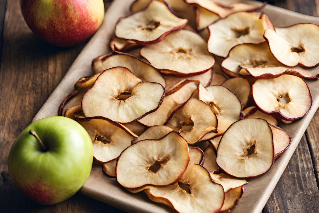 Amazingly Easy Baked Apple Chips