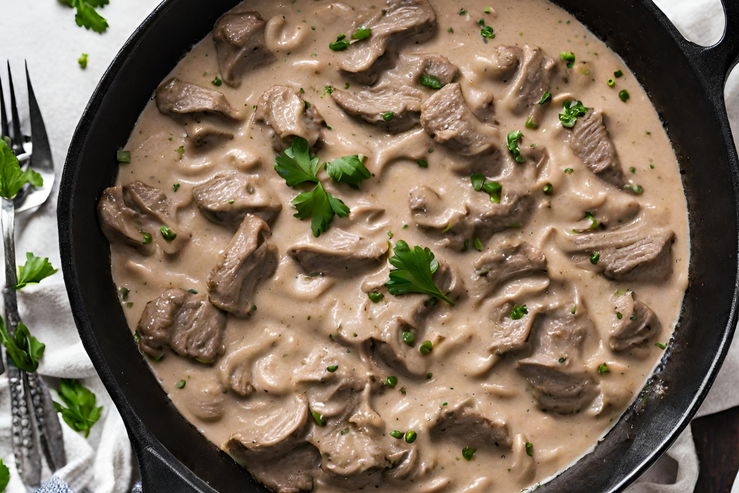 Beef Stroganoff