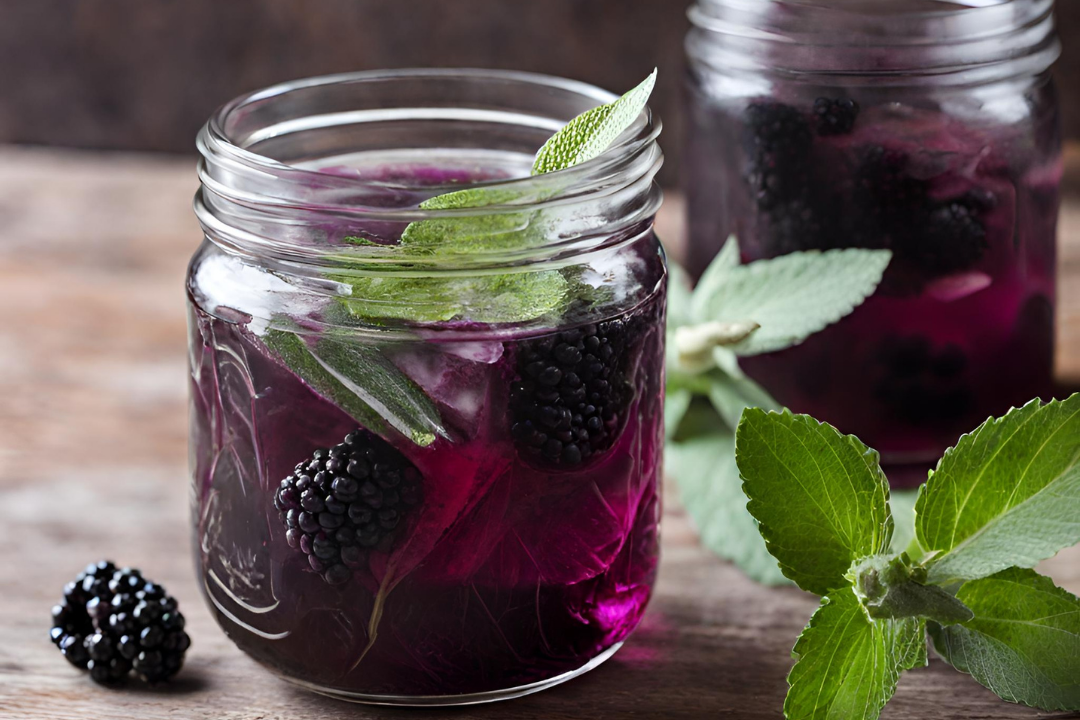 Blackberry Sage Detox Water