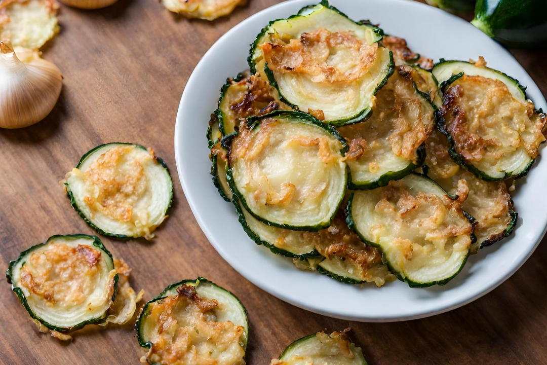 French Onion Zucchini Chips