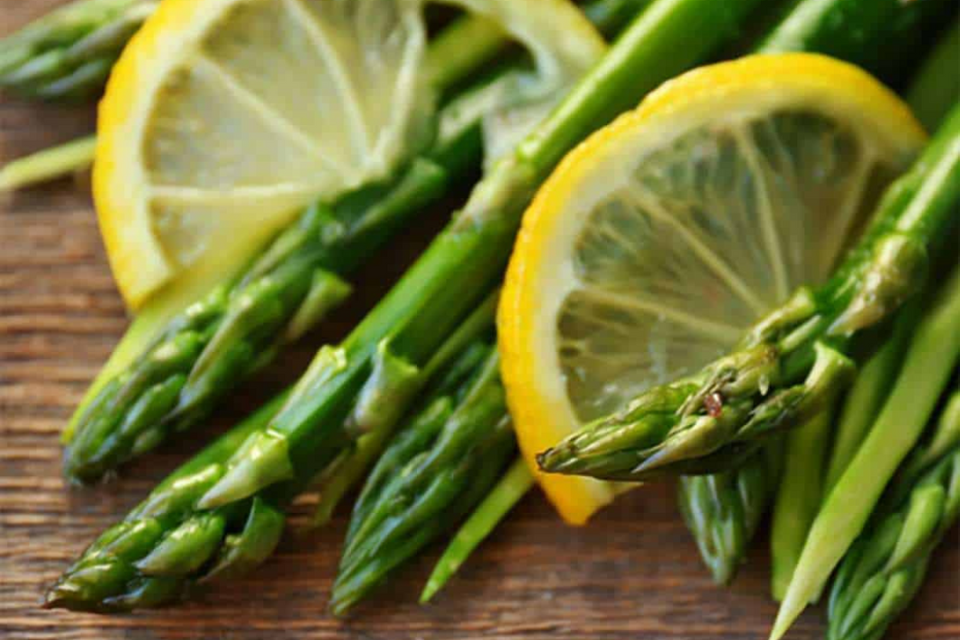 Lemon Ginger Asparagus