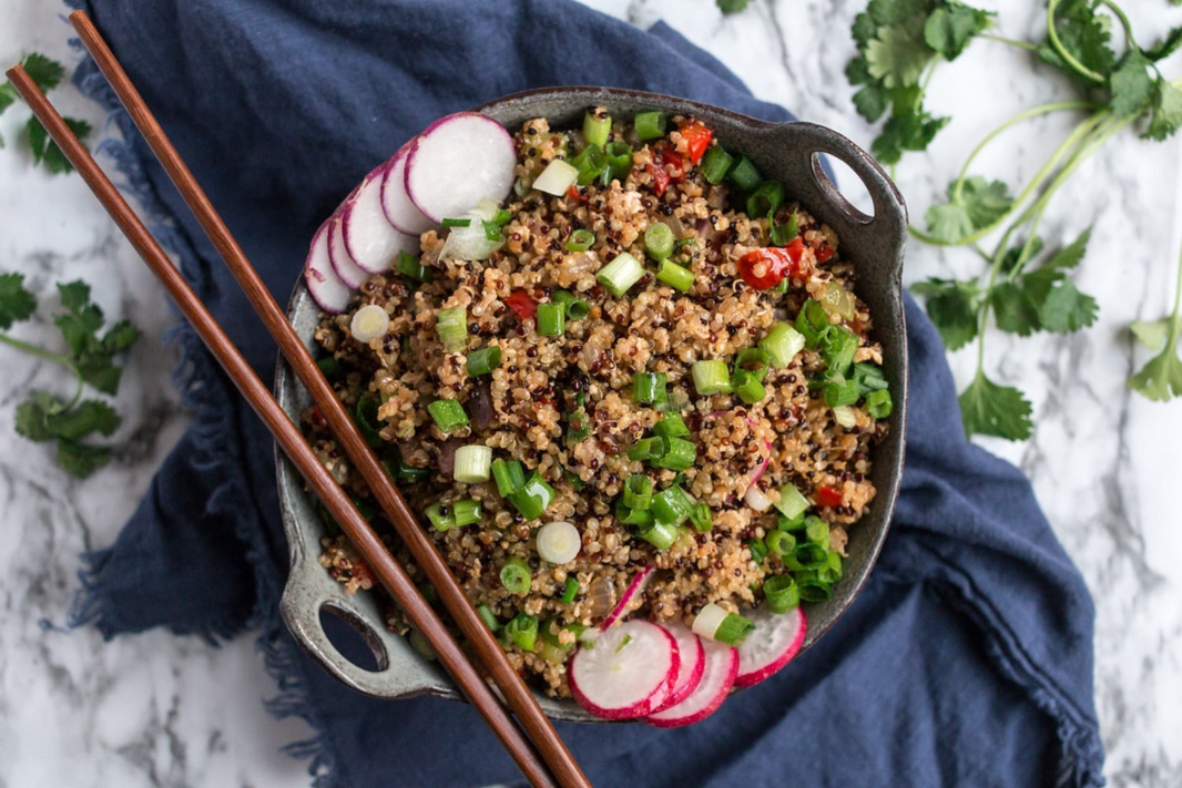 Quinoa “Fried Rice”