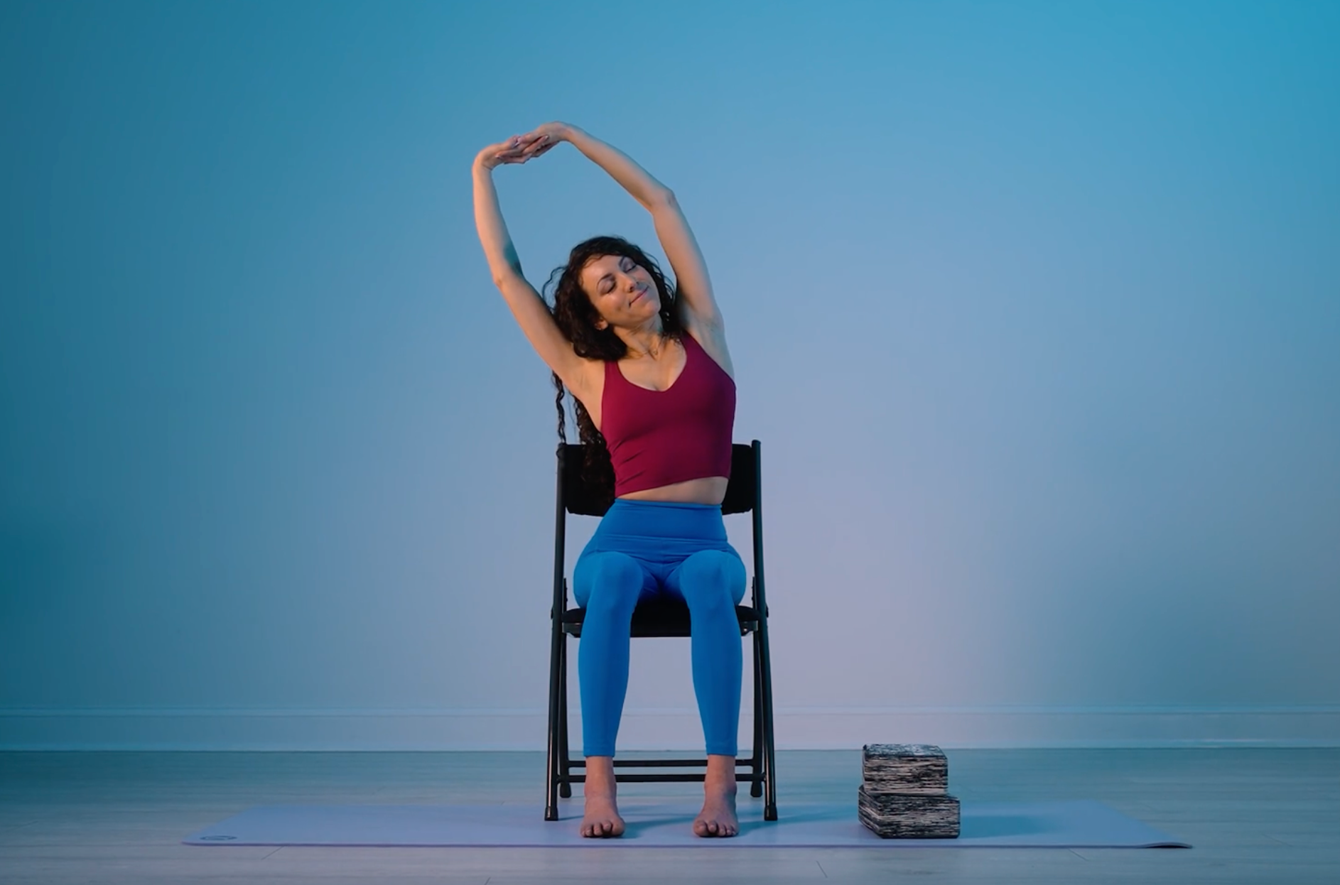 Full Yoga Classes - Deep Stretch Chair Yoga