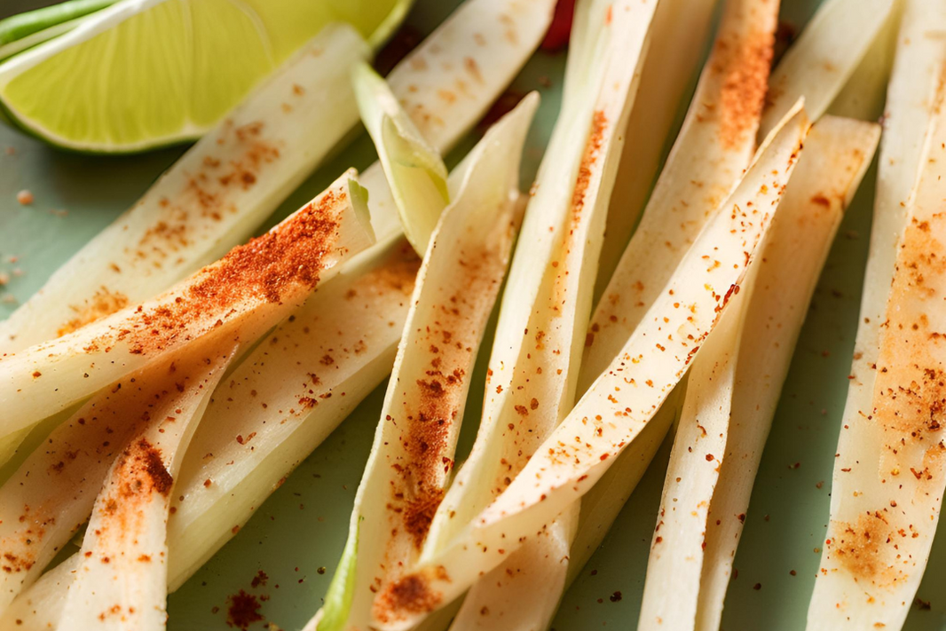 Spicy Lime Jicama Sticks