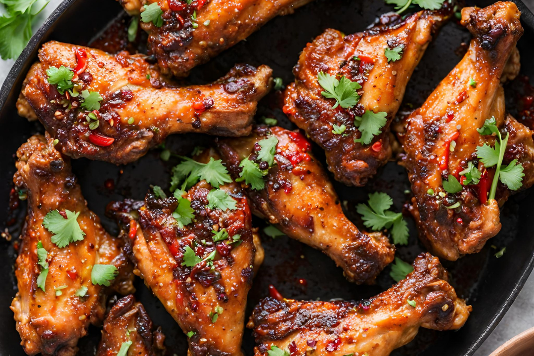 Sweet & Spicy Chicken Wings