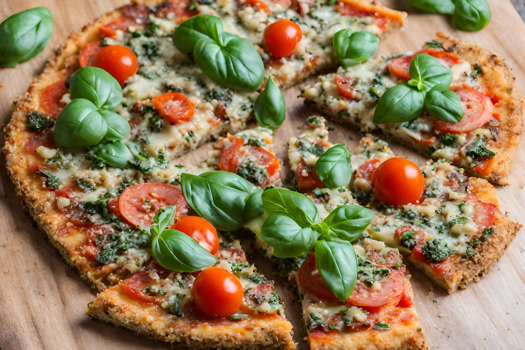 Thin Crust Quinoa Pizza