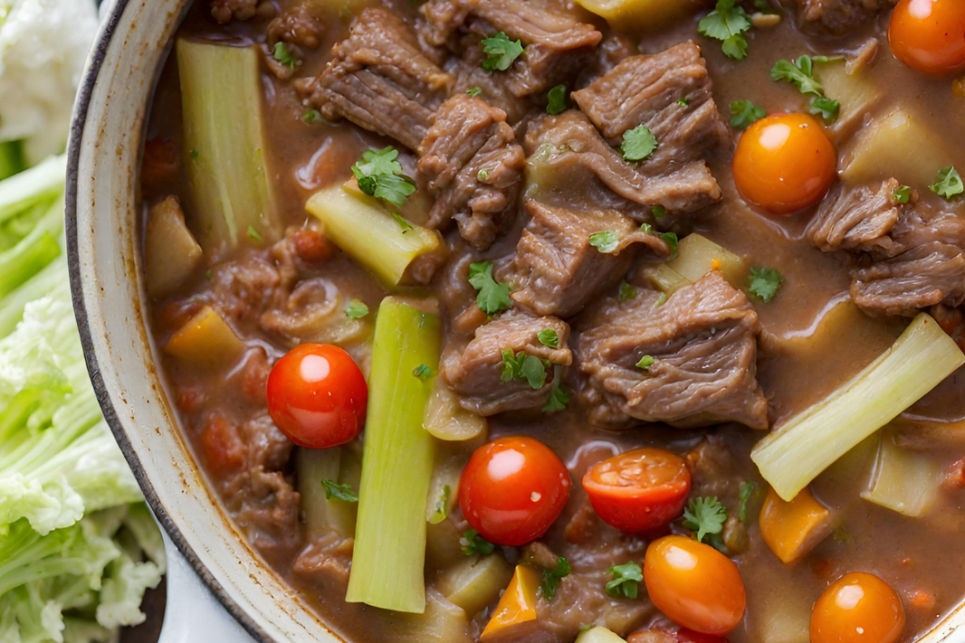 Vegetable Beef Crockpot Stew