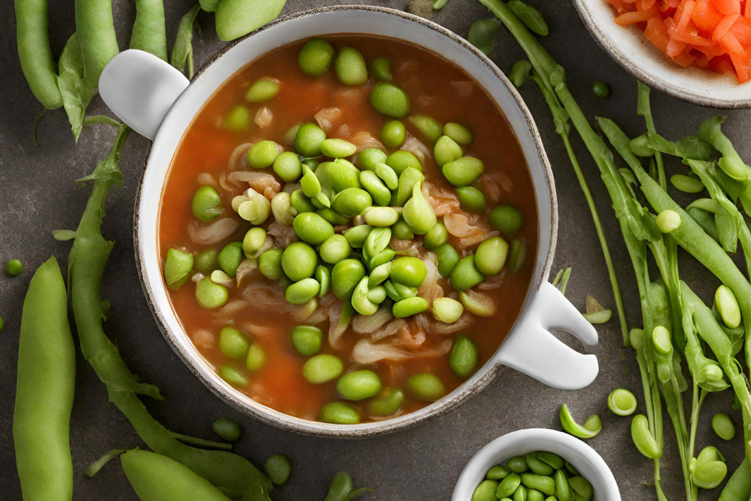 Vegetable Edamame Crockpot Stew