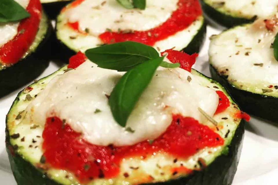 Zucchini Pizza Bites