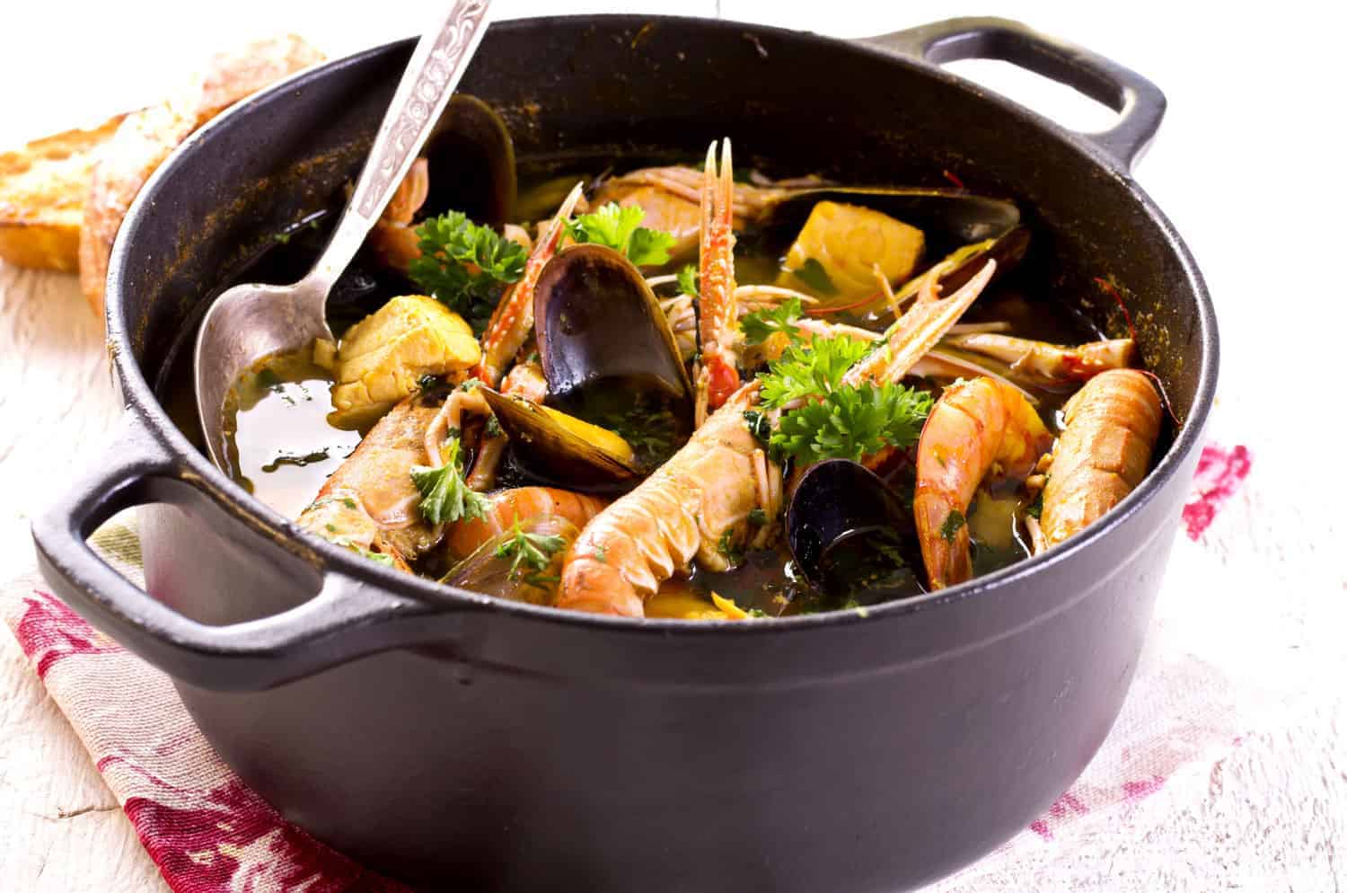 Cioppino with Lobster or Seafood