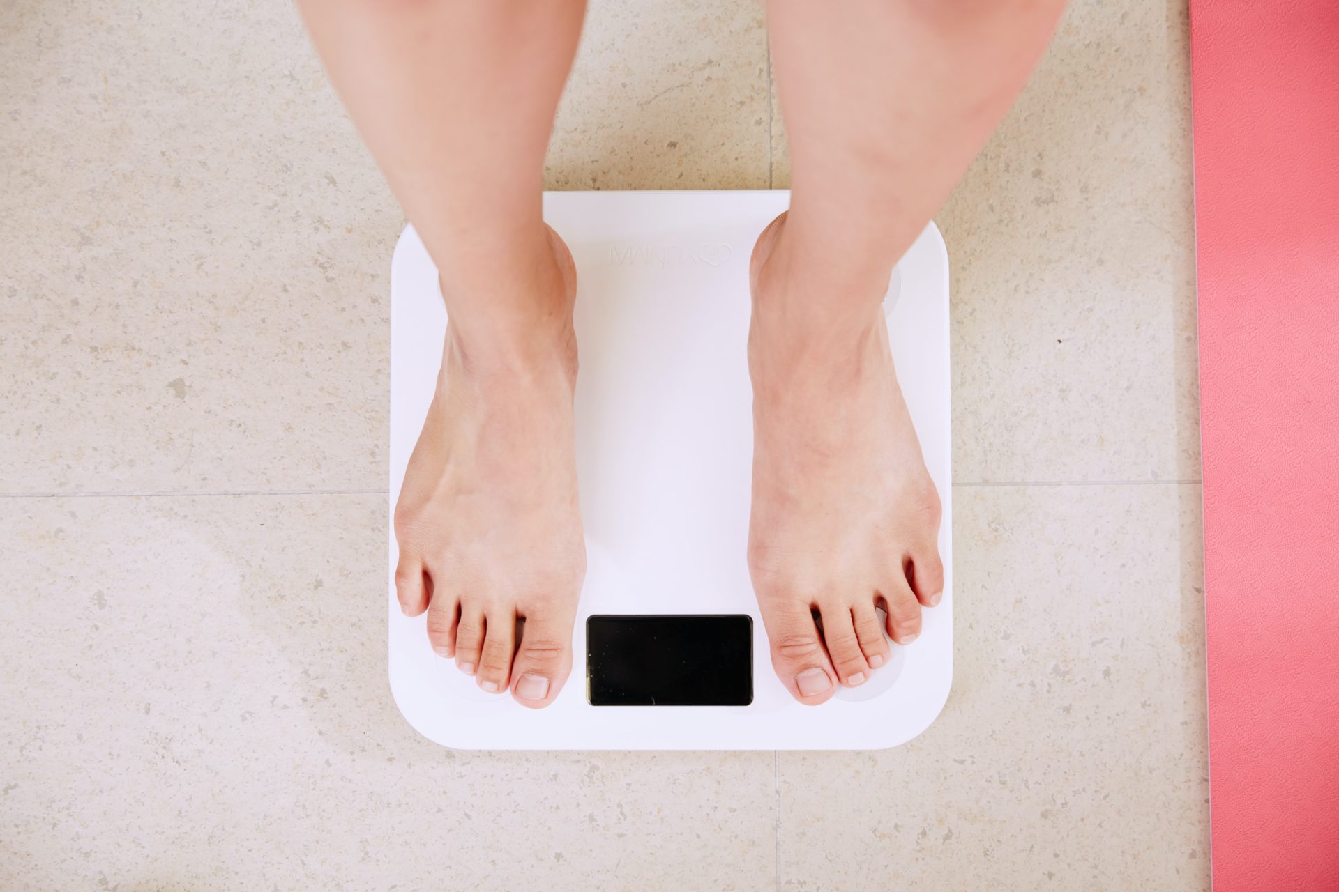 How to enter your weight in the app