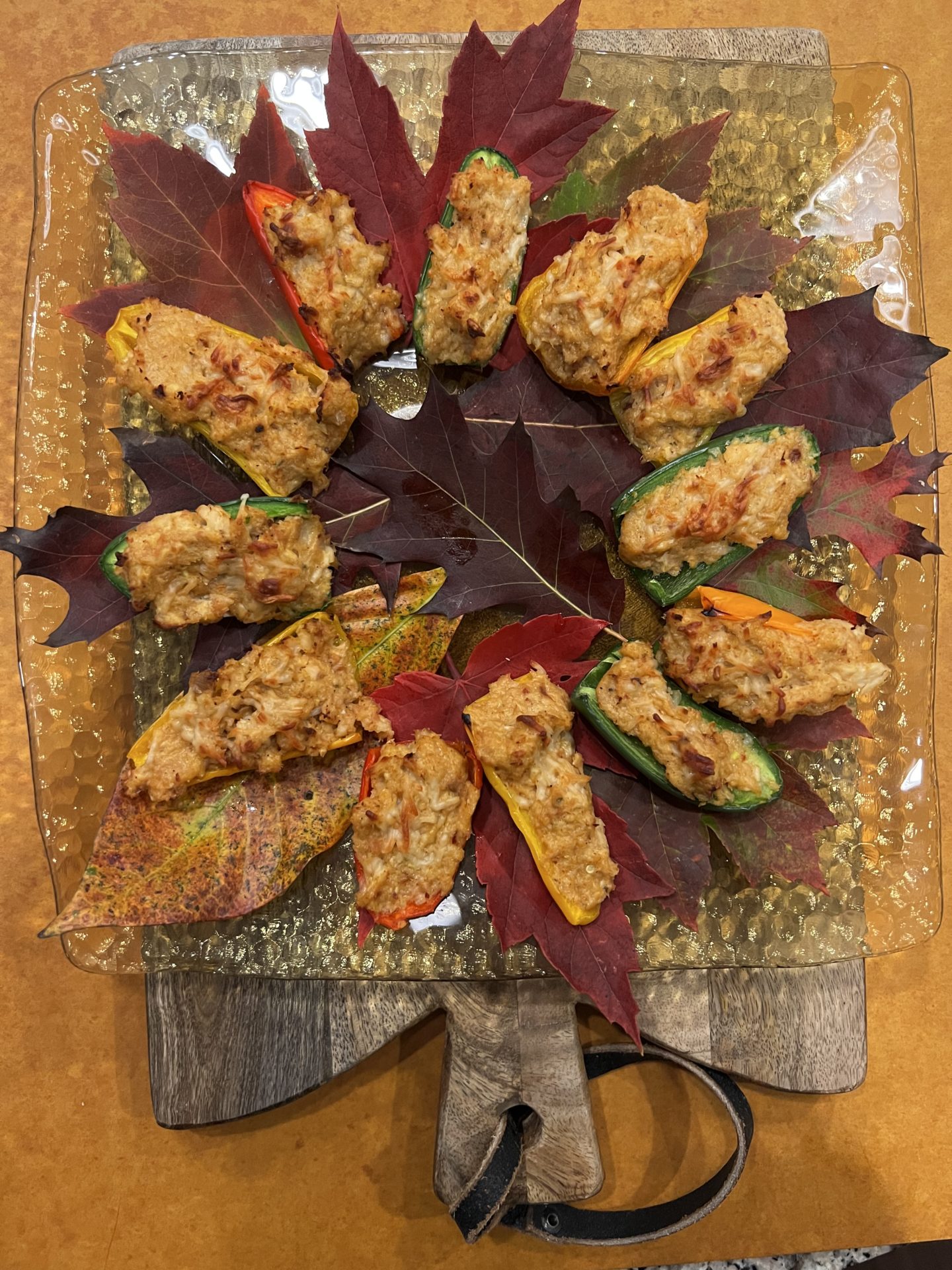Holiday Pepper Poppers